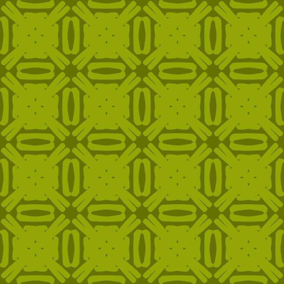 groen olijf- mandala kunst naadloos patroon bloemen creatief ontwerp achtergrond vector illustratie