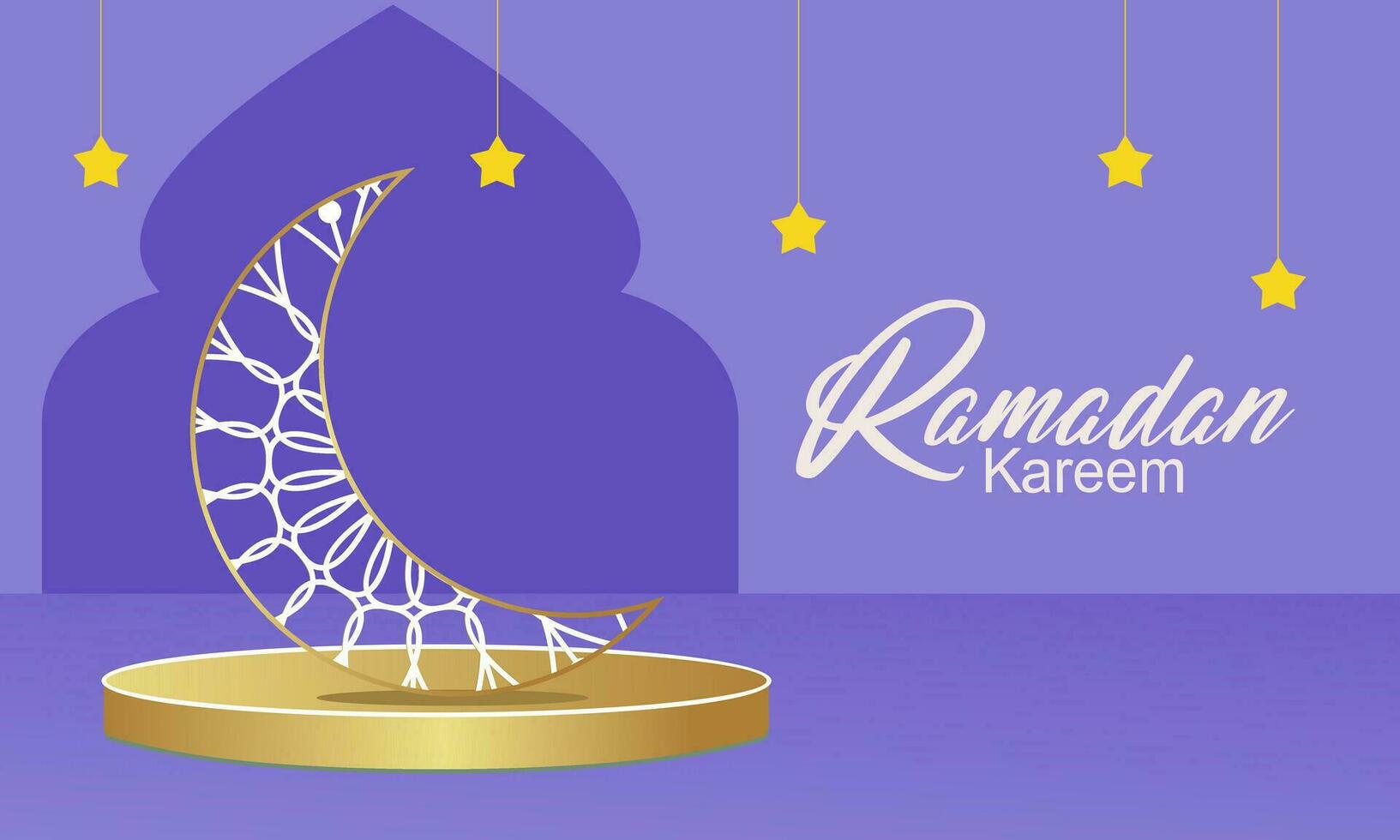 Islamitisch Ramadan kareem viering. Islamitisch groet kaart sjabloon met Ramadan voor behang ontwerp vector