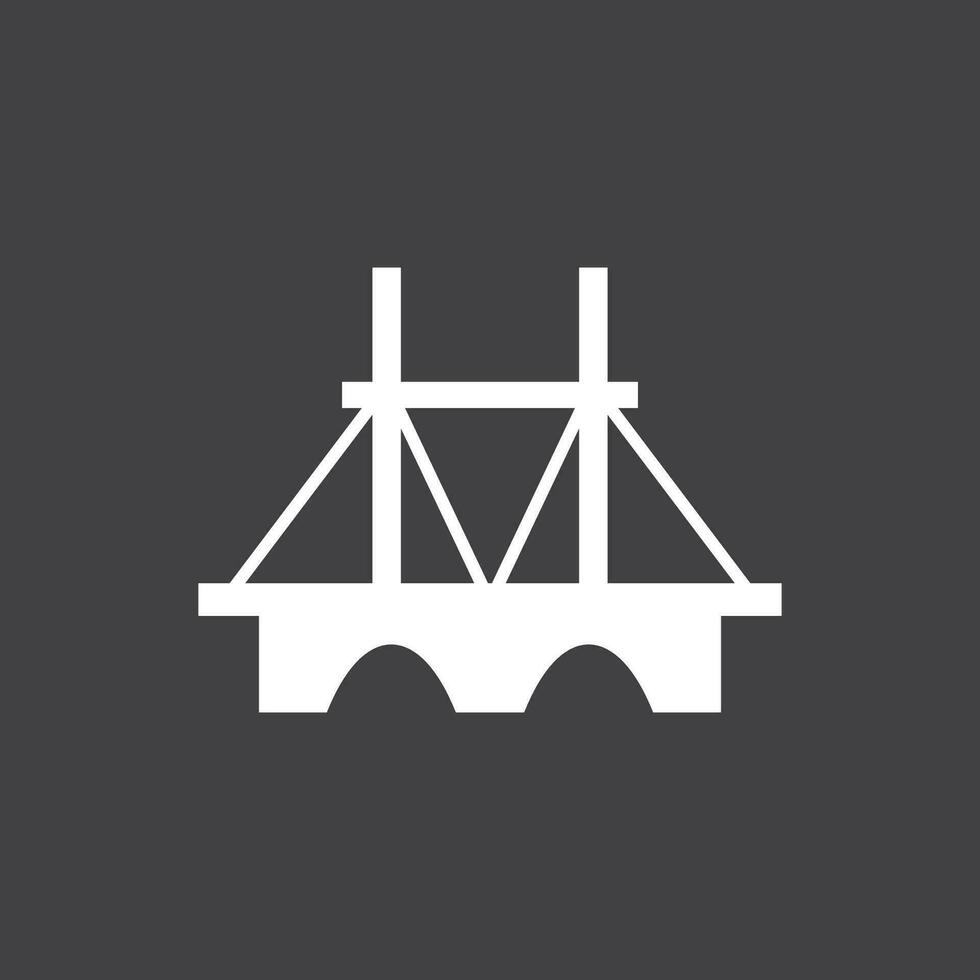 brug logo sjabloon vector pictogram illustratie