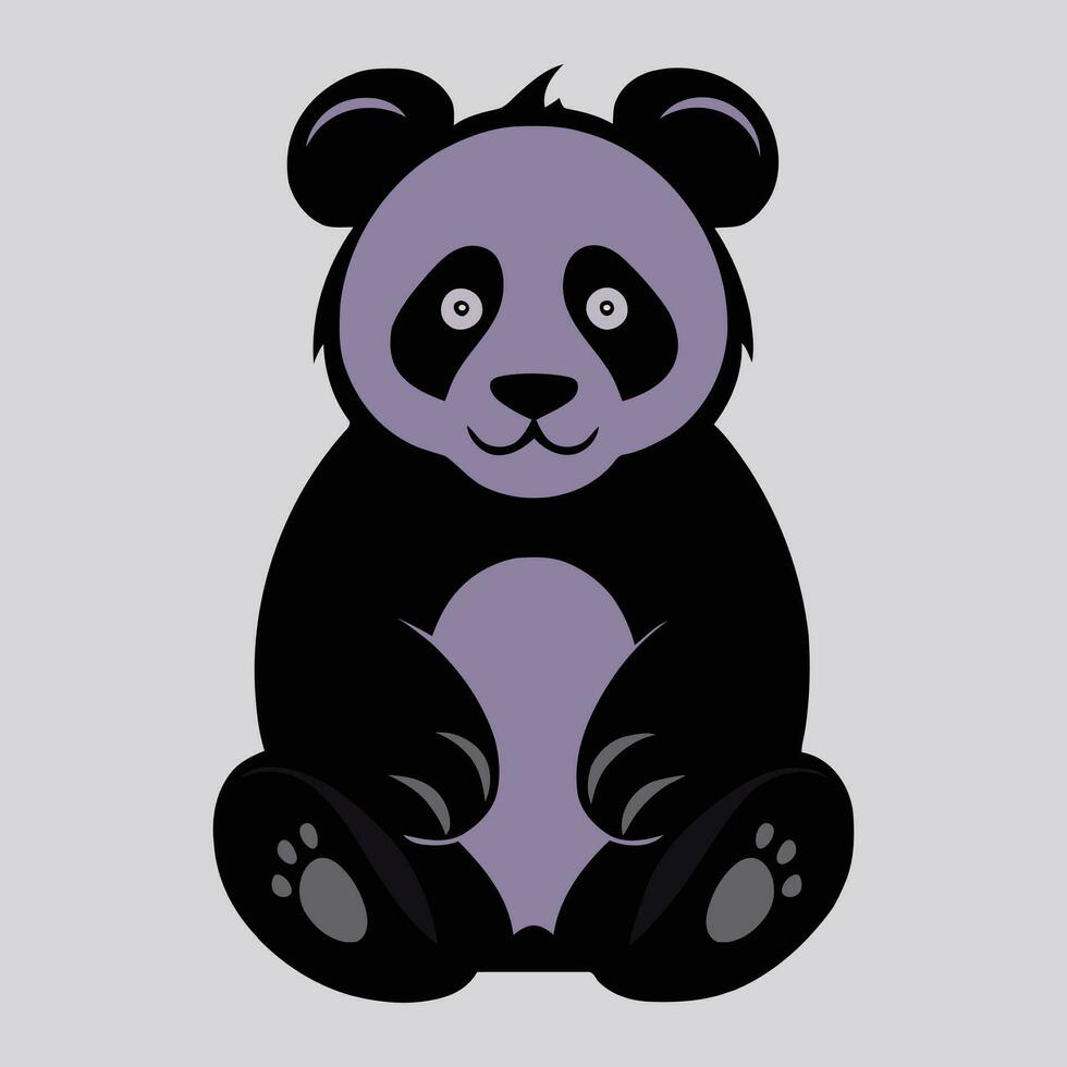 een mooi panda vector artwork