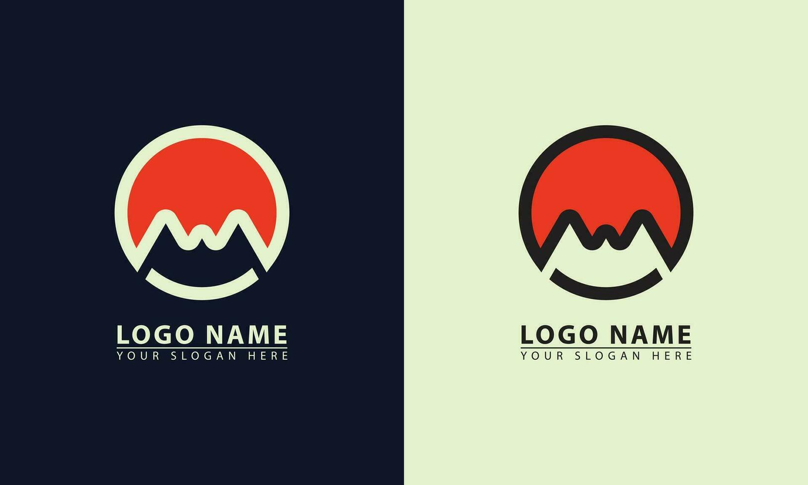 berg avonturier icoon logo. berg avonturier vlak ontwerp vector icoon logo.