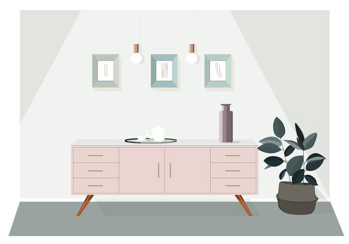 Vector kamer illustratie