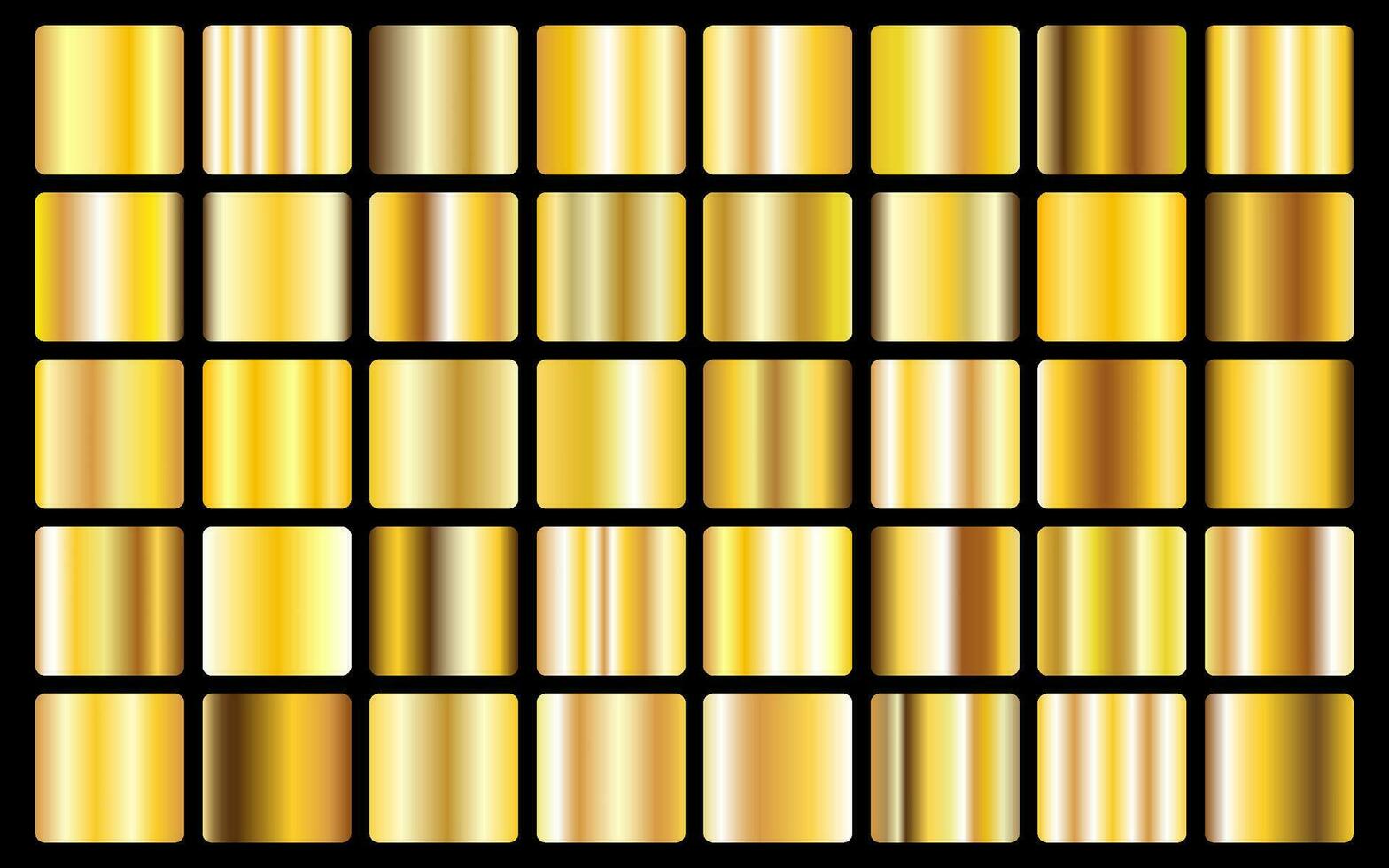 goud achtergrond structuur vector icoon naadloos patroon. licht, realistisch, elegant, glimmend, metalen en gouden helling illustratie. maas vector. ontwerp voor kader, lint, munt, abstract.