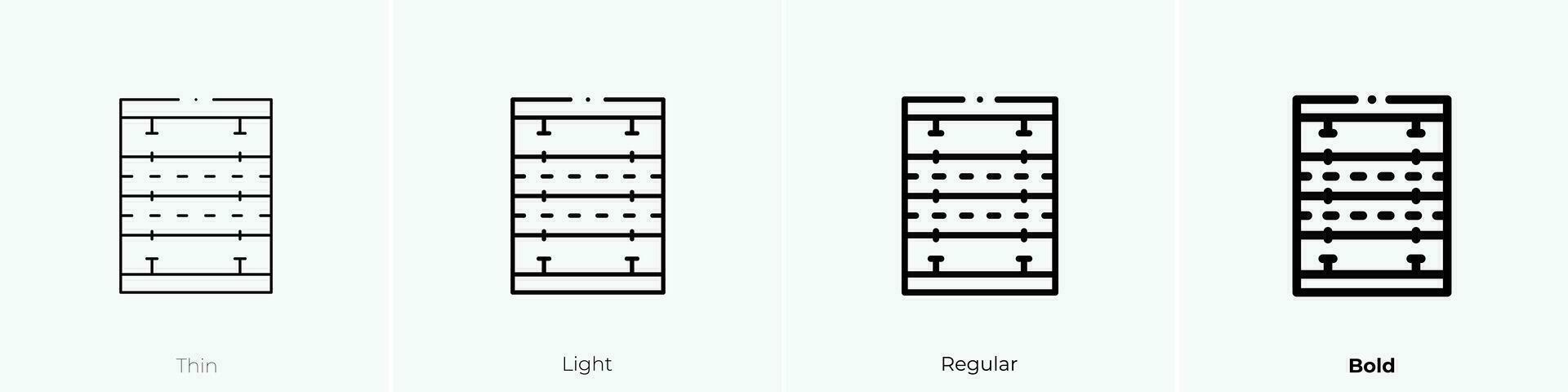 toonhoogte icoon. dun, licht, regelmatig en stoutmoedig stijl ontwerp geïsoleerd Aan wit achtergrond vector