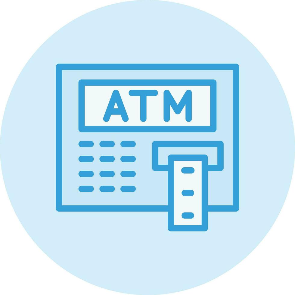 ATM-machine vector pictogram ontwerp illustratie