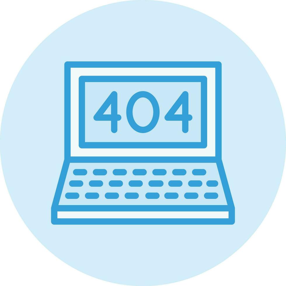 404 fout vector pictogram ontwerp illustratie