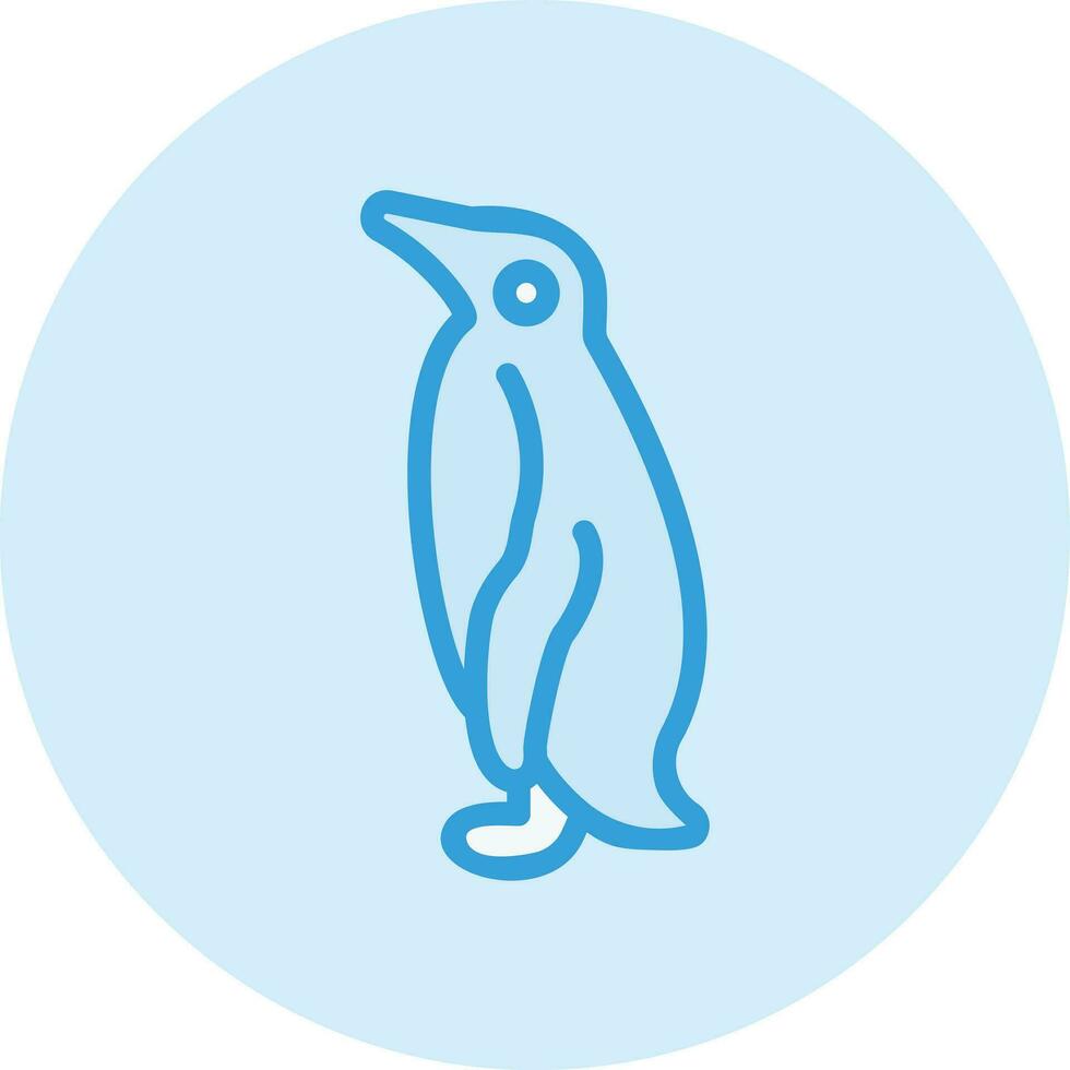 pinguïn vector pictogram ontwerp illustratie