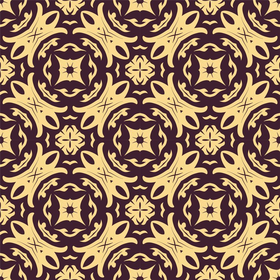 twee kleuren naadloze ornamentvorm. eenvoudig patroon abstracte achtergrond vector