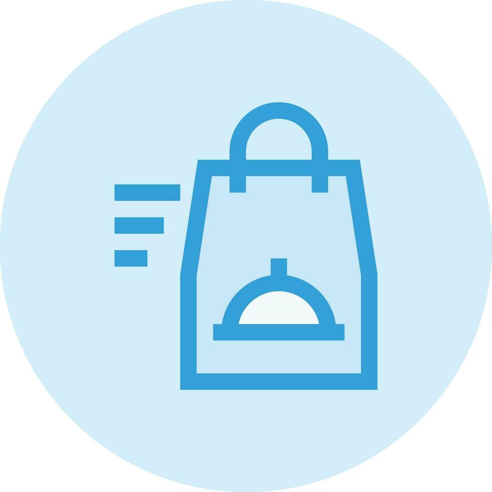voedsel levering vector icoon ontwerp illustratie