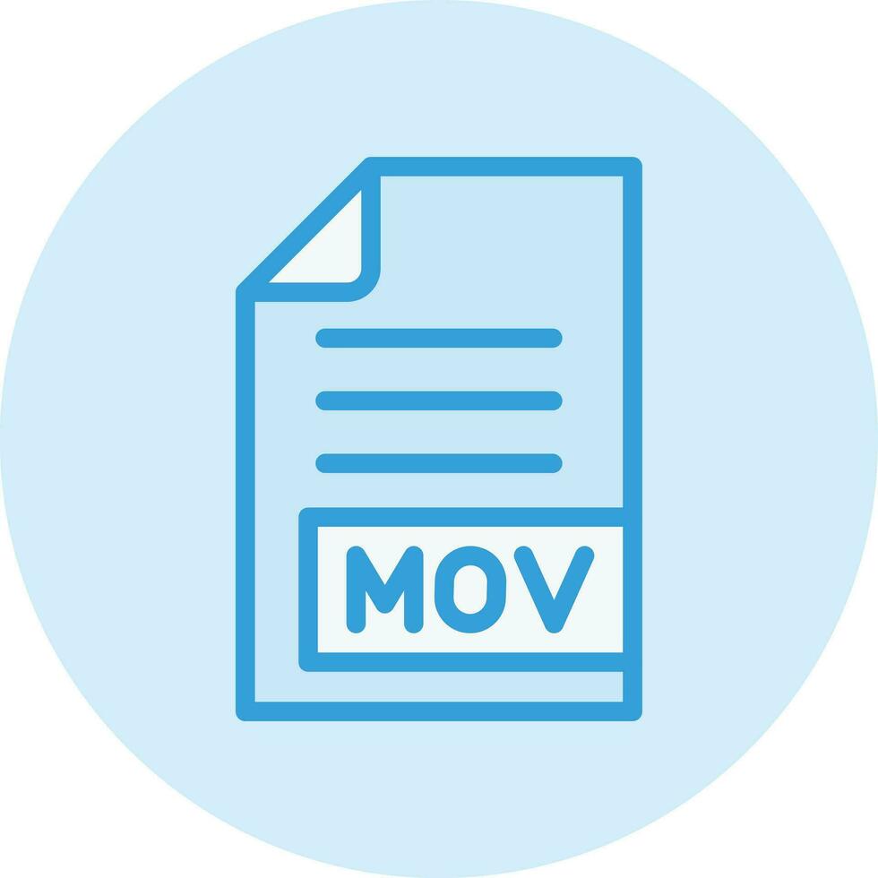 mov vector pictogram ontwerp illustratie