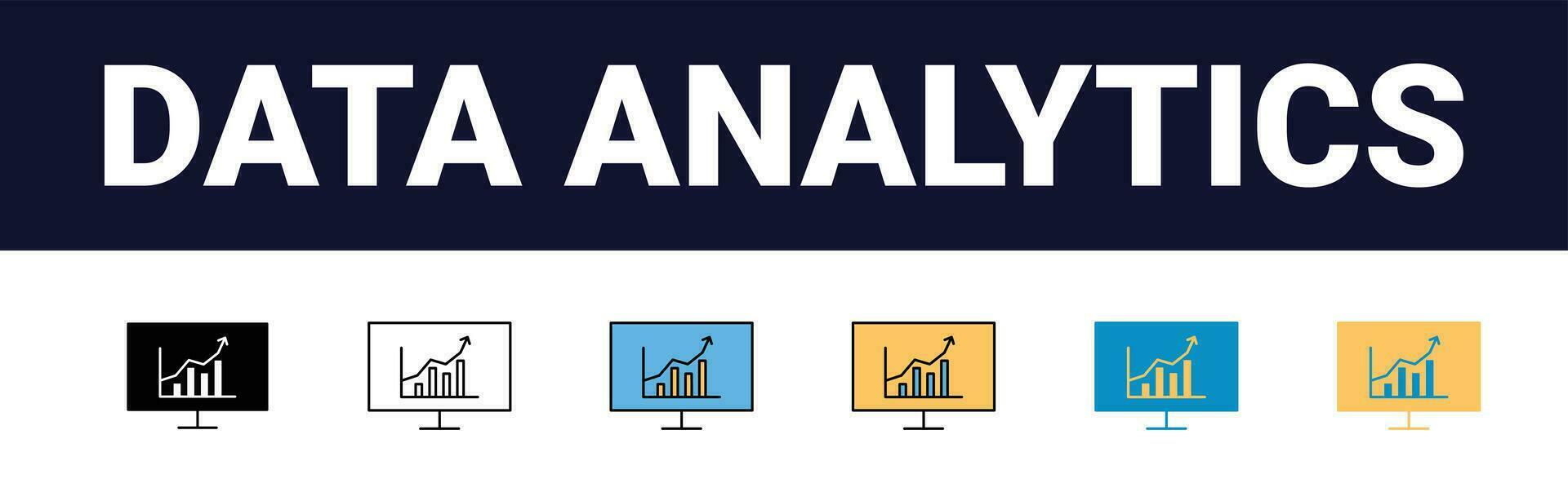 precisie inzichten gestroomlijnd web pictogrammen voor gegevens analyse, statistieken, en analytics minimalistische schets, zwart en kleur vullen verzameling in vector illustratie. rekenmachine, gegevens, databank,