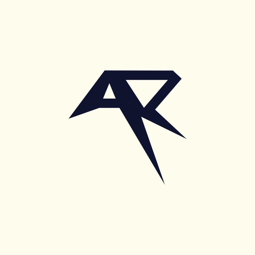branding identiteit zakelijke vector logo ar ontwerp