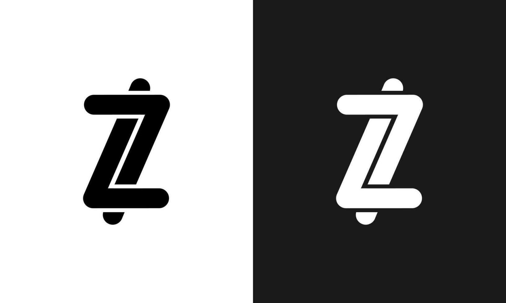 gemakkelijk brief z monogram logo vector