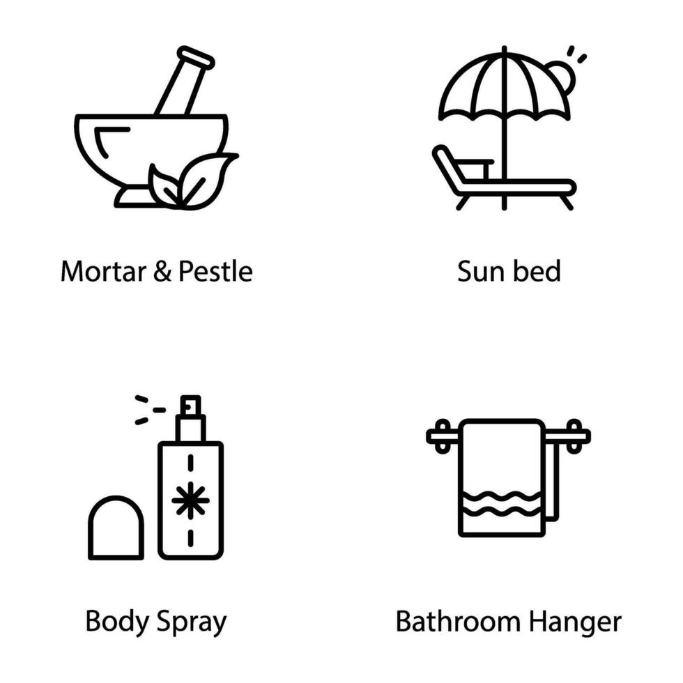 pak van schoonheid uiterlijke verzorging pictogrammen vector