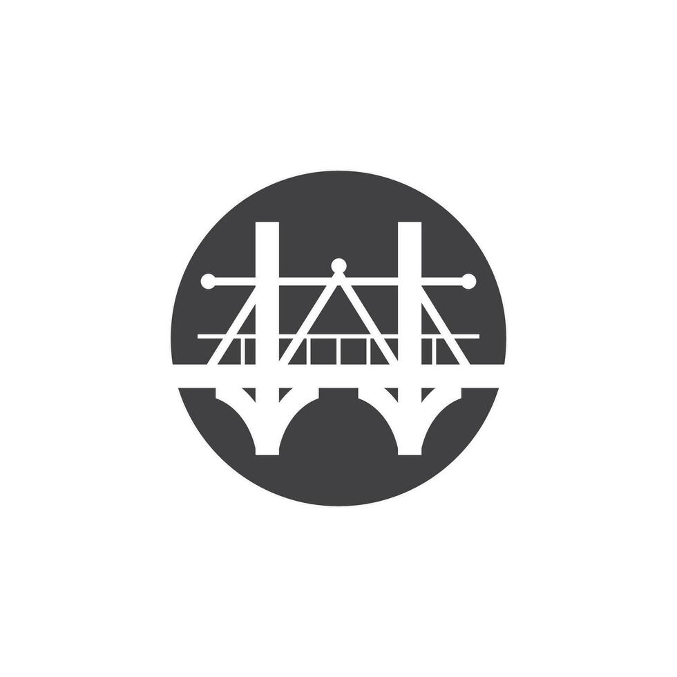 brug logo sjabloon vector pictogram illustratie