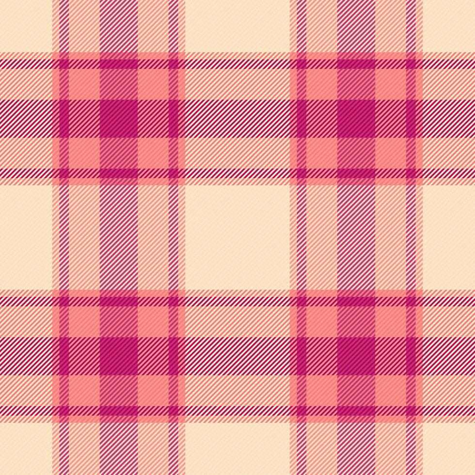 Schotse ruit structuur controleren van textiel patroon kleding stof met een vector plaid achtergrond naadloos.