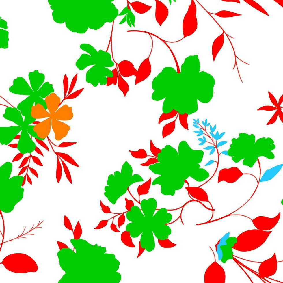 bloemen, camouflage, ornament, abstract patroon geschikt voor textiel en het drukken behoeften vector