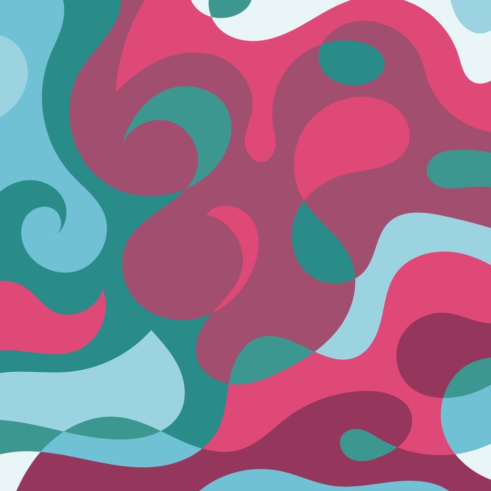 abstract plein achtergrond met swirly curves structuur ornamenten. vector