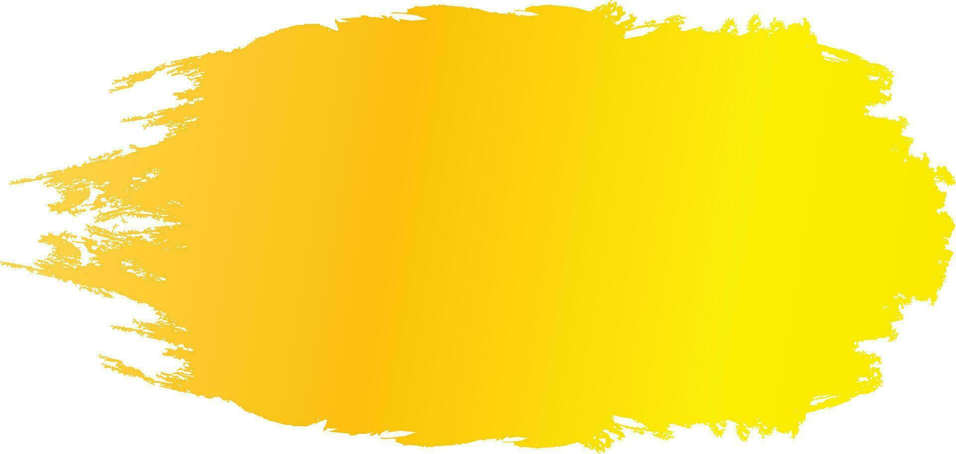 geel vuurbol kader vector illustratie