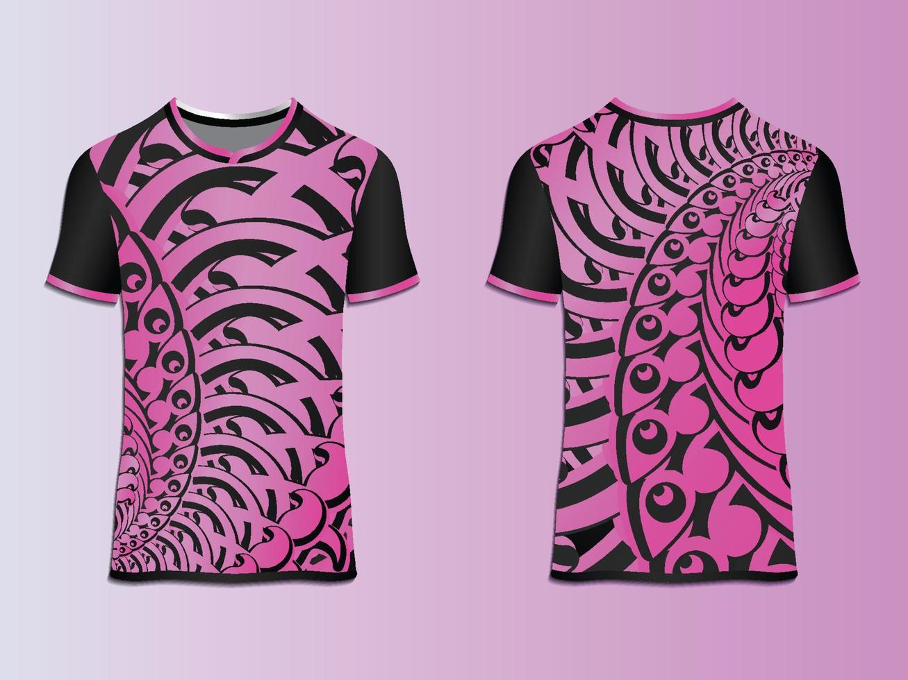 abstracte t-shirt swirl gradiënt decoratieve achtergrond vector