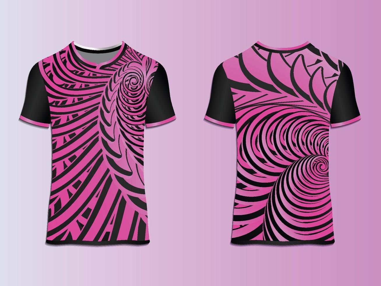 abstracte t-shirt swirl gradiënt decoratieve achtergrond vector