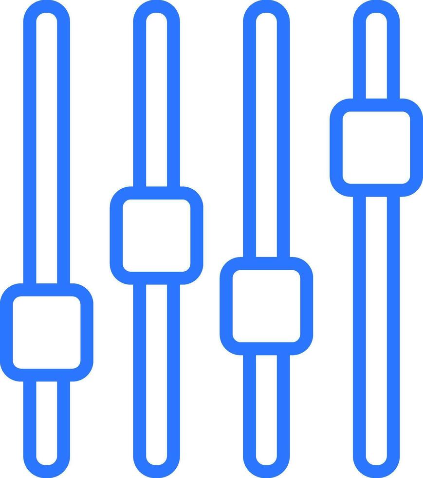 controle paneel optie vector illustratie