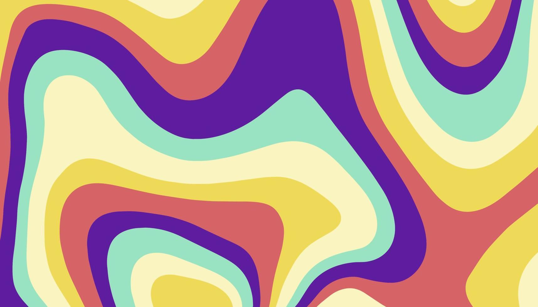 abstracte handgetekende kleurrijke achtergrond vector
