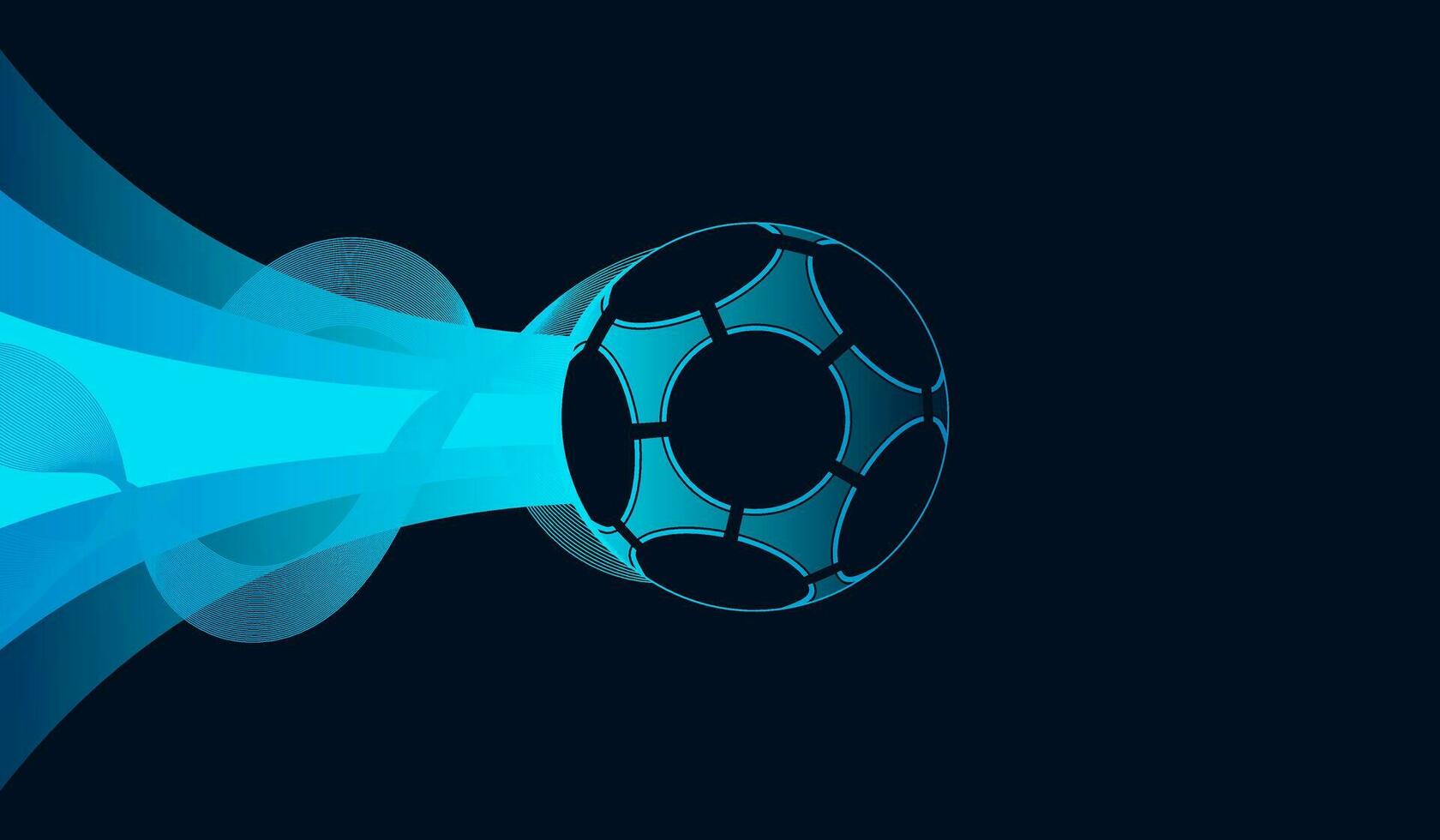 Amerikaans voetbal voetbal achtergrond ontwerp. voetbal bal vector illustratie.lijnen en strepen stijl.licht streep vector illustratie