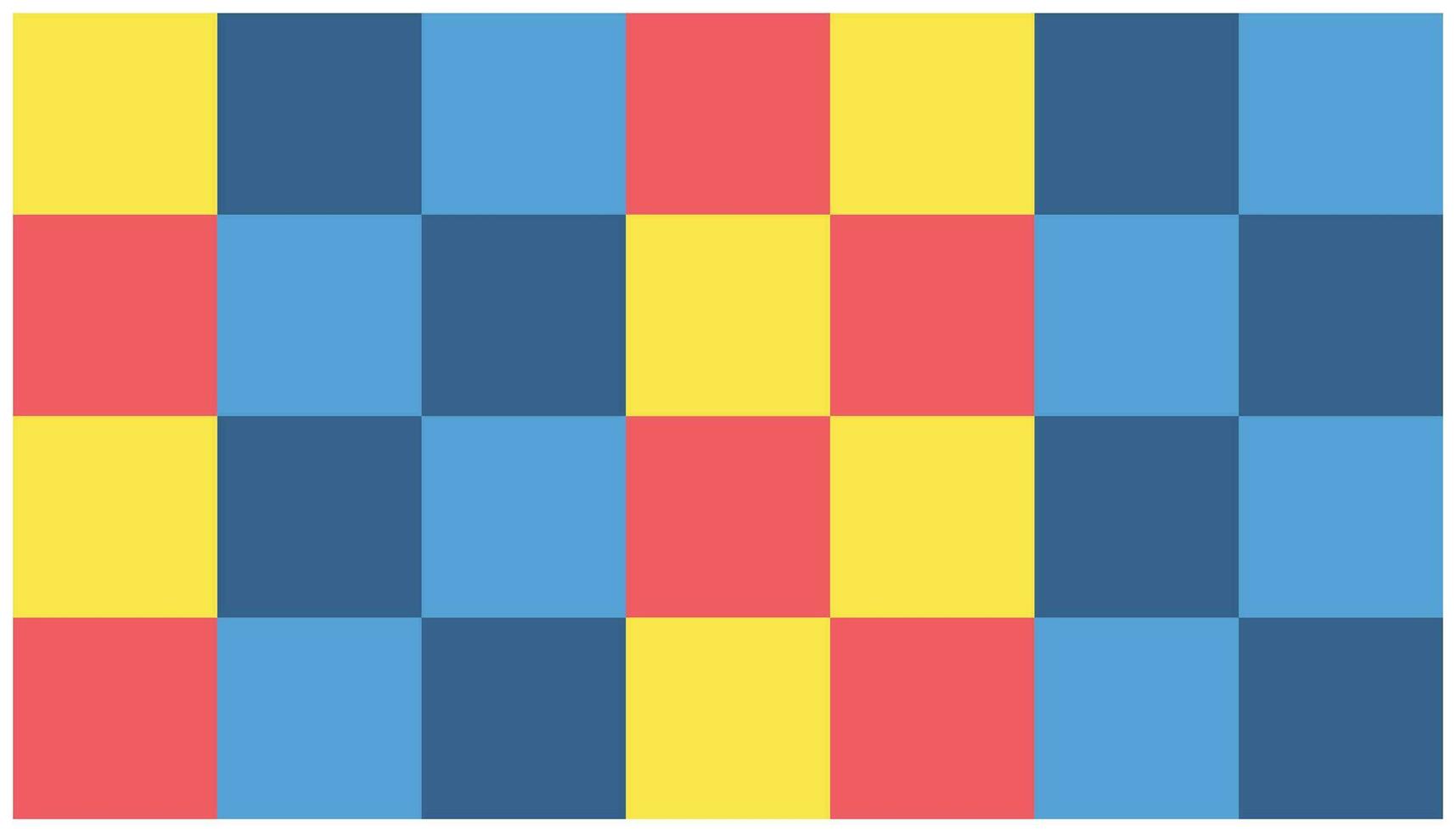 naadloos meetkundig patroon in de kleuren van de nationaal vlag van Oekraïne. achtergrond sjabloon met meetkundig patronen. vector illustratie in vlak stijl