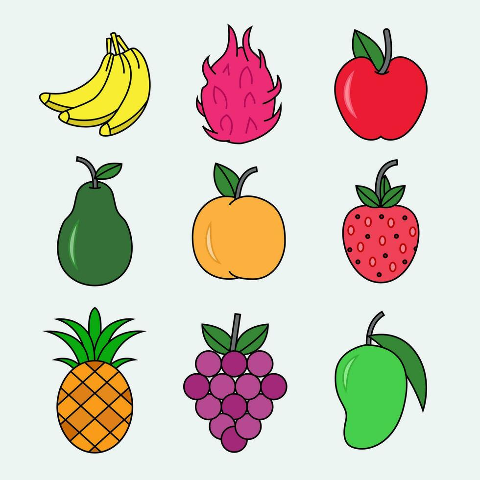 fruit pak vector