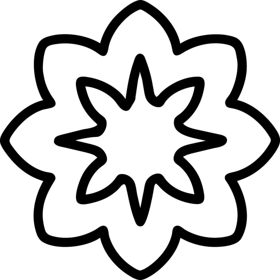 kleurboek bloem vector