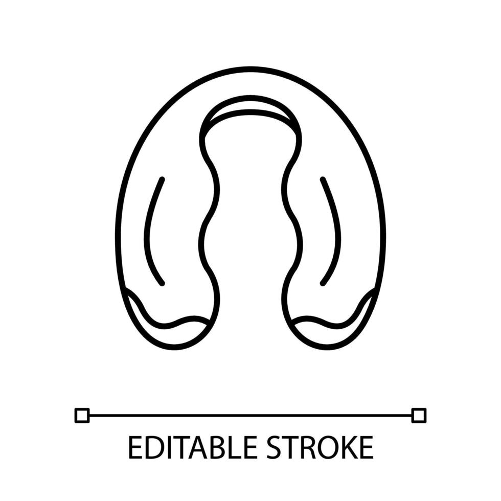 foliesnijder lineair pictogram vector