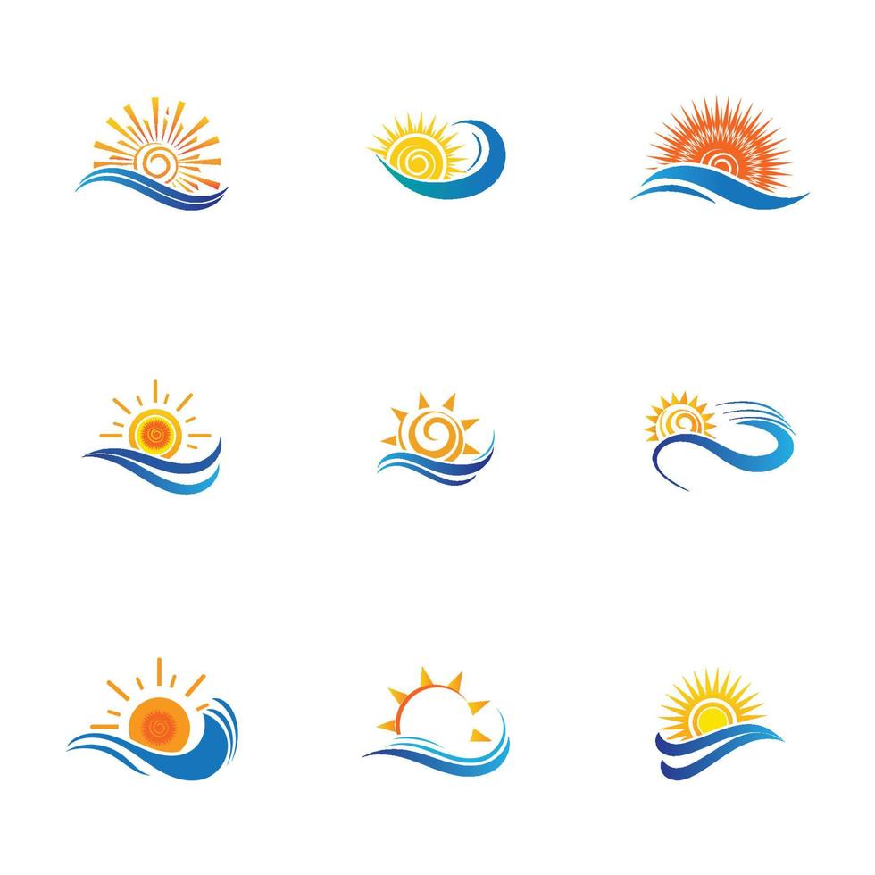 zon en water golf-35 vector