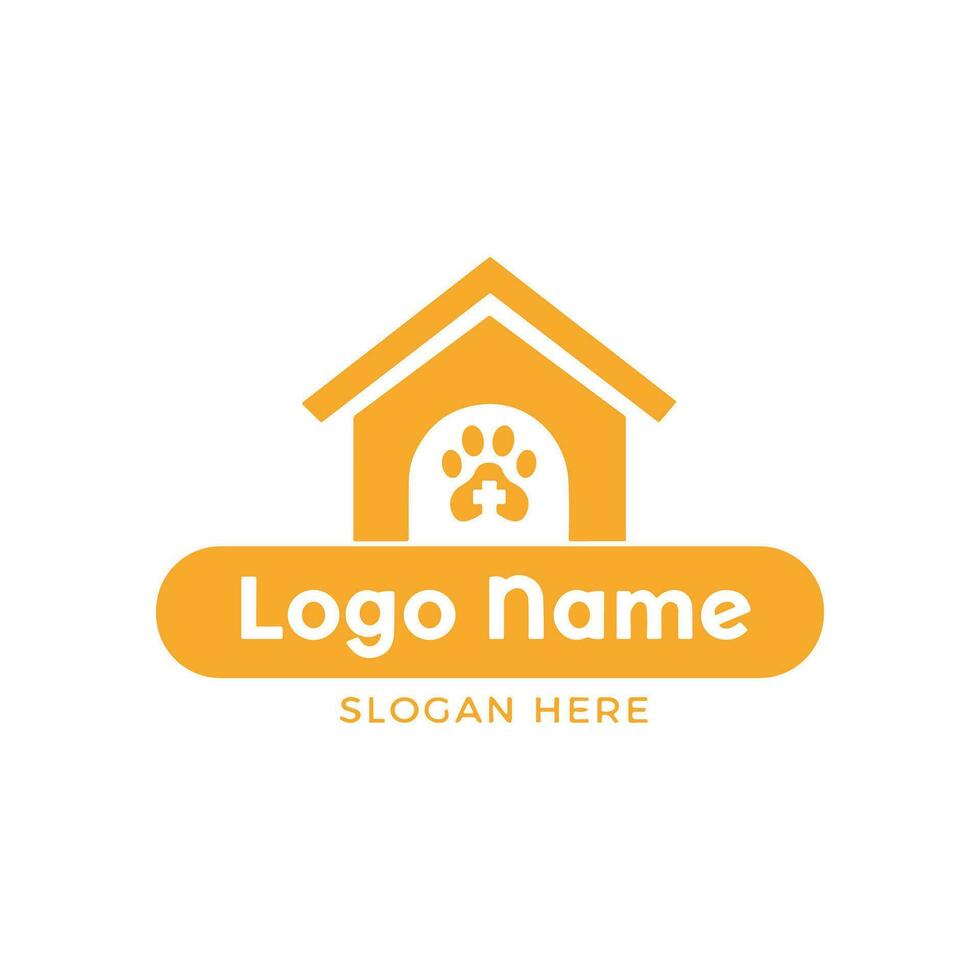 hond logo vector. huisdier vriendelijk logo. dier logotype concept. vector illustratie.