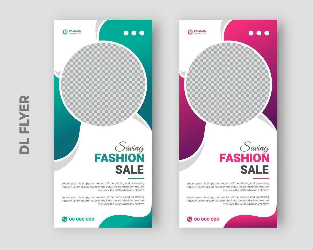 mode folder ontwerp sjabloon en online modern boodschappen doen Hoes poster vector