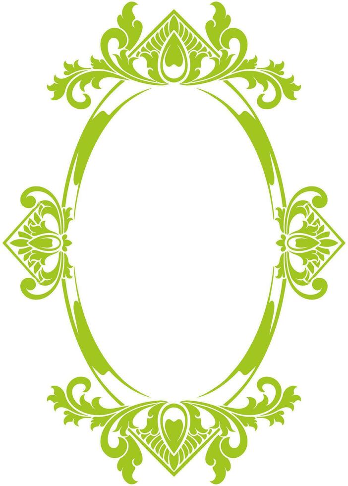 vector spiegel ornament kader