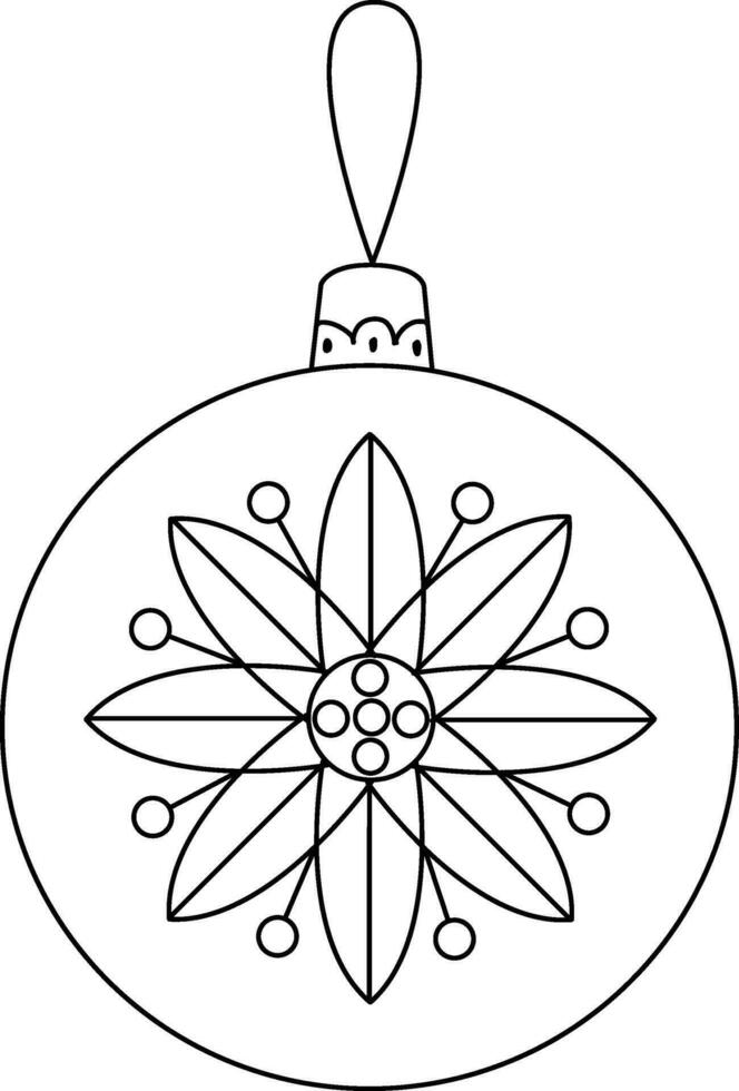 snuisterij voor kerstmis. doodled met gemakkelijk en schattig lijnen, perfect voor decoreren uitnodigingen of nieuw jaar spandoeken. sieren uw Kerstmis boom en krans met deze verrukkelijk tekening kerstballen. vector