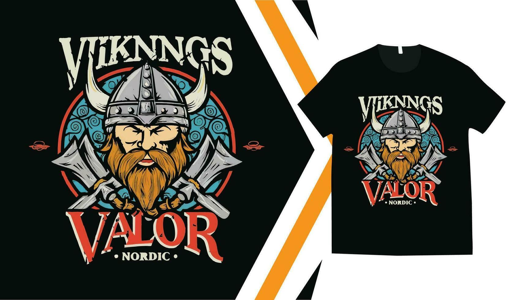 viking t-shirt ontwerp, Op maat vikingen t-shirt grafiek, viking krijgers t-shirt, kleding Op maat ontwerp afdrukken model. vector