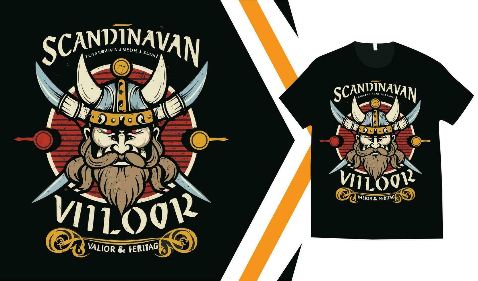 viking t-shirt ontwerp, Op maat vikingen t-shirt grafiek, viking krijgers t-shirt, kleding Op maat ontwerp afdrukken model. vector