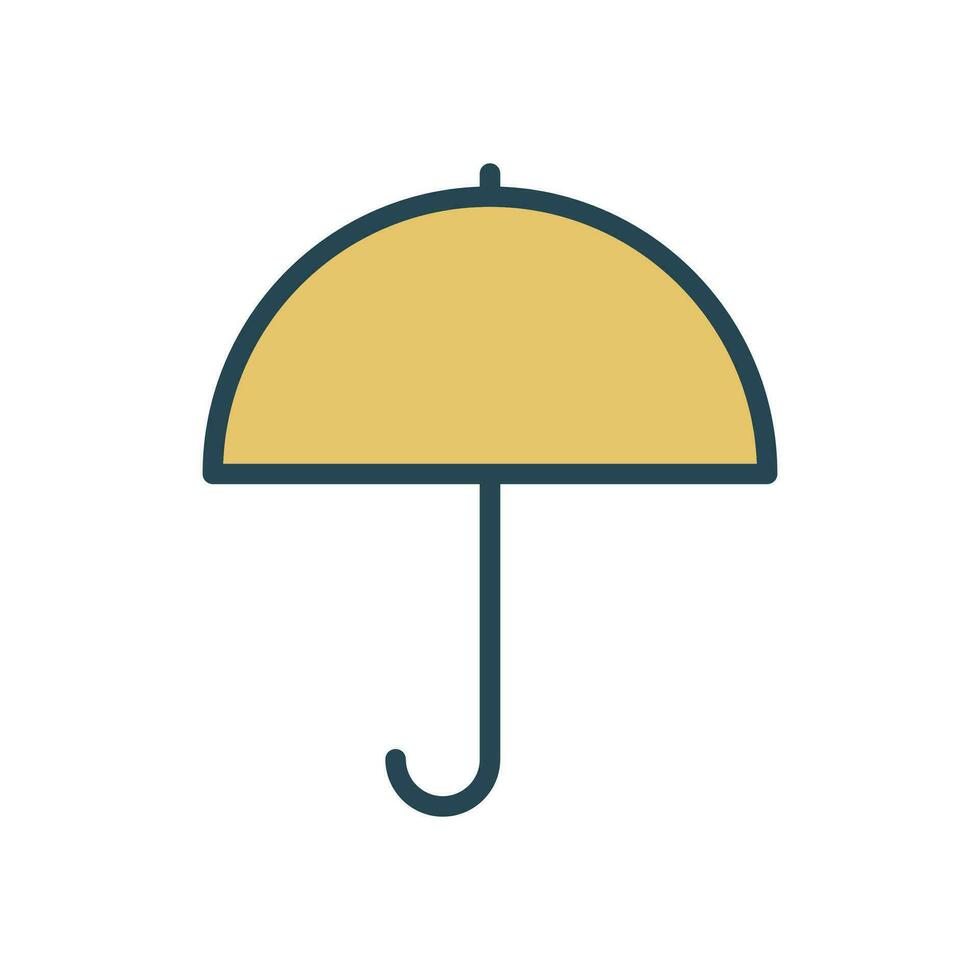 paraplu icoon vector ontwerp sjabloon