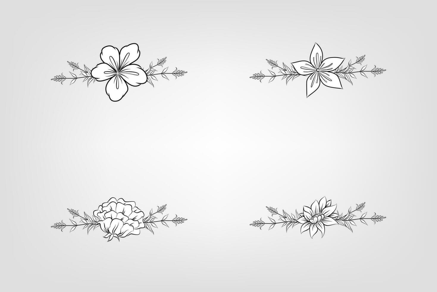 bloemen bloem gebladerte arrangement krans vector