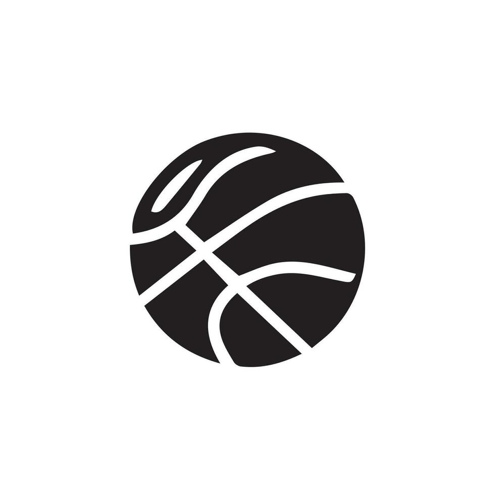 basketbal icoon perfect voor logo's, statistieken en infographics. vector