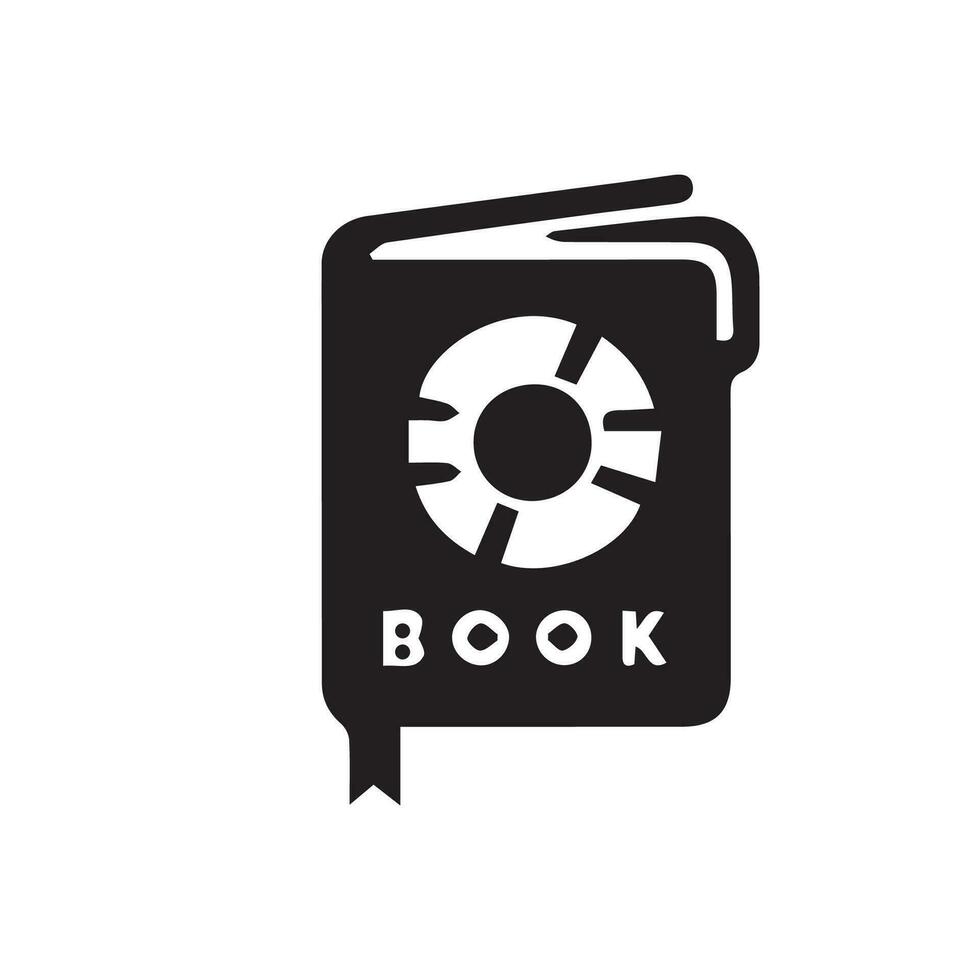 boek icoon. teken ontwerp vector