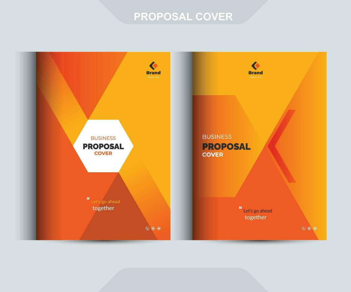 zakelijke bedrijf voorstel catalogus Hoes ontwerp sjabloon bedreven voor multipurpose projecten vector