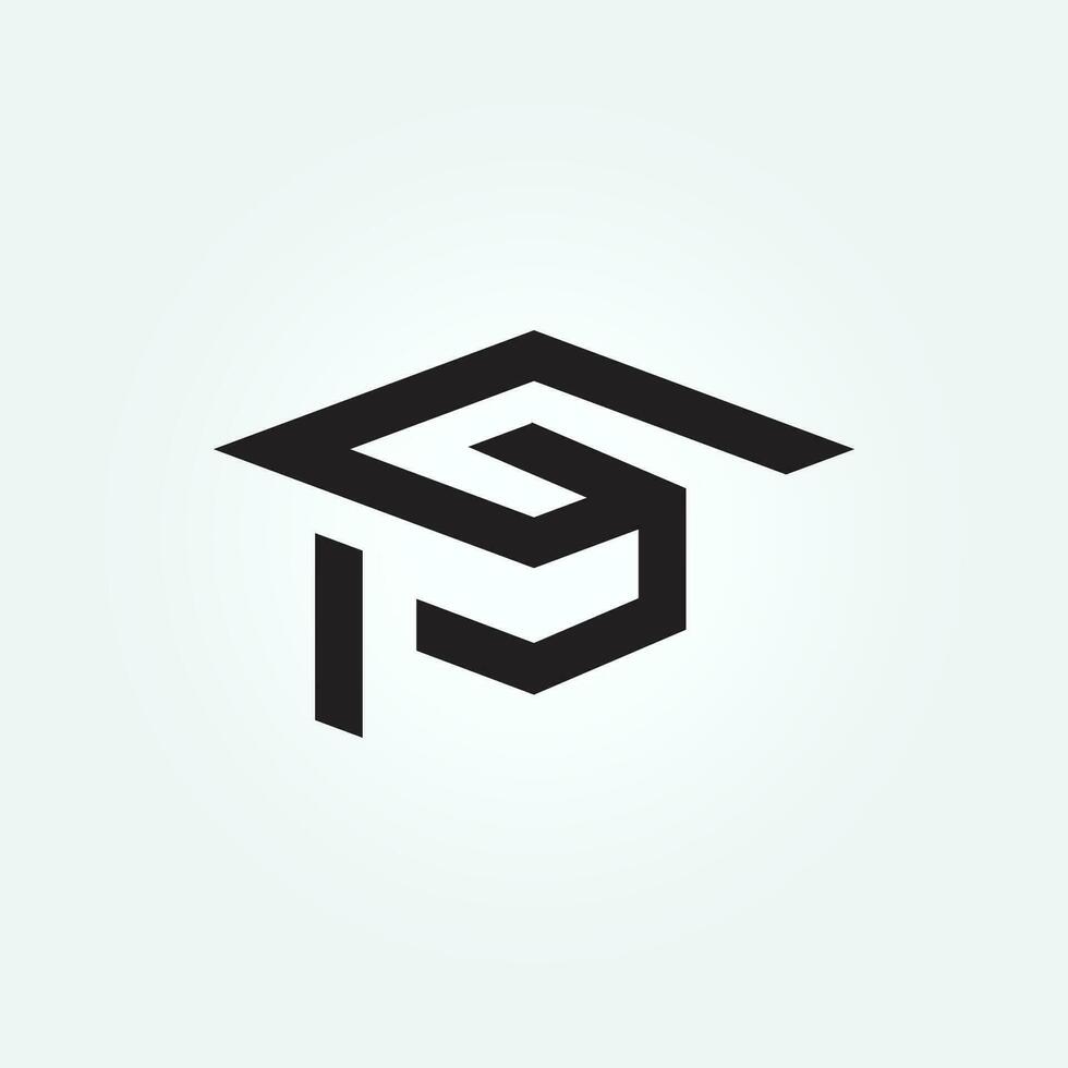 onderwijs logo pictogram ontwerp, vectorillustratie vector