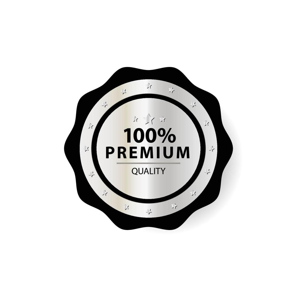 premium kwaliteit badge embleem label label vector sjabloon ontwerp illustratie