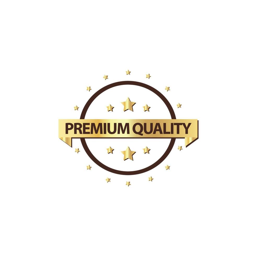 premium kwaliteit badge embleem label label vector sjabloon ontwerp illustratie