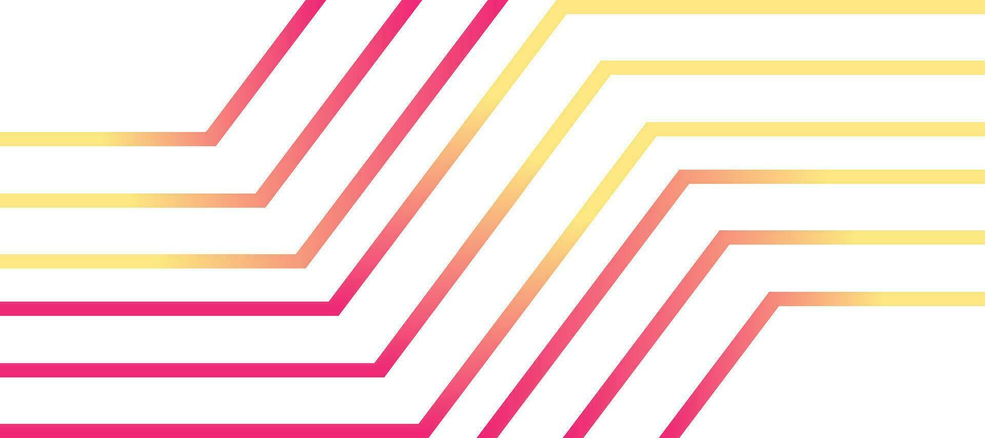 techno zigzag lijnen meetkundig oranje helling ontwerp achtergrond vector