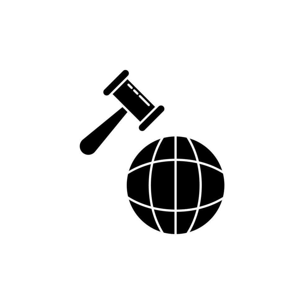 diplomatiek concept lijn icoon. gemakkelijk element illustratie. diplomatiek concept schets symbool ontwerp. vector