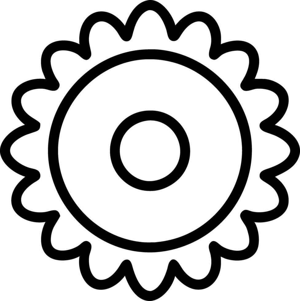 kleurboek bloem vector